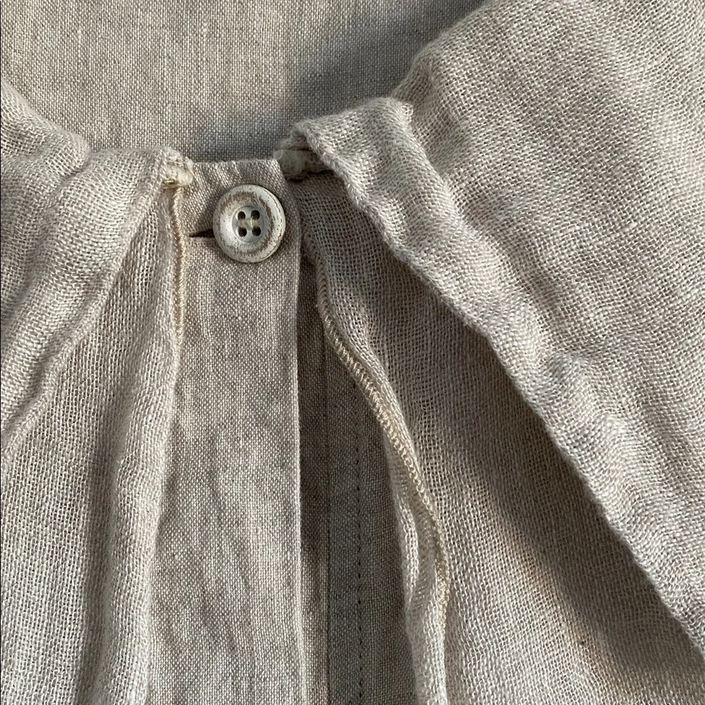 Ingrid Munt Linen Collar Dress / Duster - Picture 5 of 7